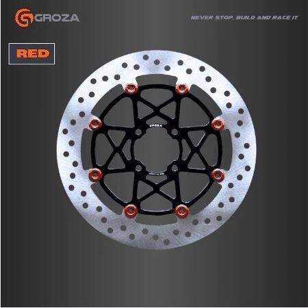 Groza Indonesia グローザ インドネシア Floating Disc Brake Diameter 300mm Jupiter YAMAHA ヤマハ ブレーキディスクローター ブレーキ|ウェビック 店