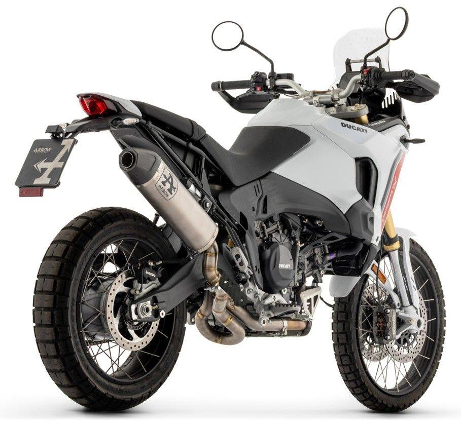 ARROW アロー チタンエキゾーストパイプ 触媒なし Desert X DUCATI ドゥカティ エキゾーストパイプ マフラー｜ウェビック　店