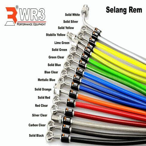 WR3 ダブルアールスリー Universal Brake Hose ブレーキホース・クラッチホース ブレーキ|ウェビック 店