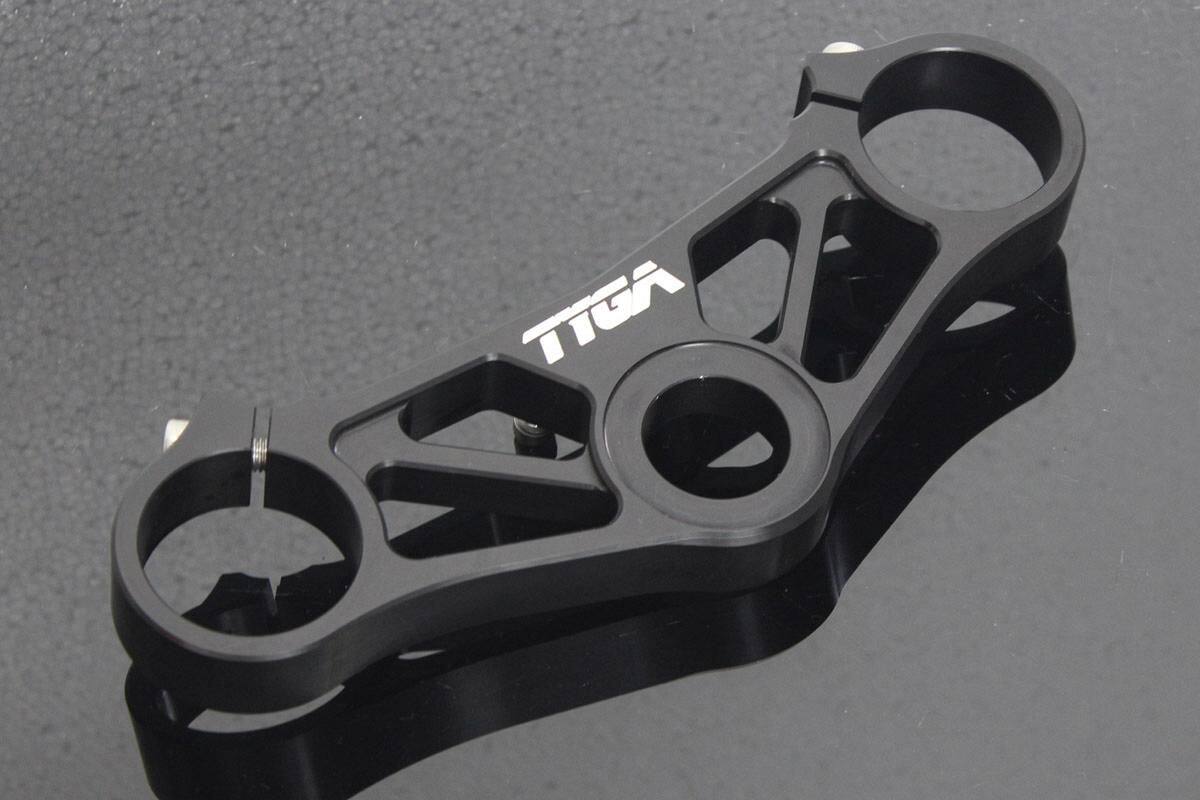 TYGA PERFORMANCE タイガパフォーマンス トップトリプルクランプ CNC VFR400R HONDA ホンダ トップブリッジ ハンドル周辺パーツ ハンドル｜ウェビック　店