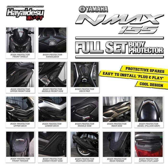 Hayaidesu ハヤイデス Rubber Full Set Body Protector Cover NMAX Old YAMAHA ヤマハ その他外装オプション・補修部品 外装|ウェビック 店