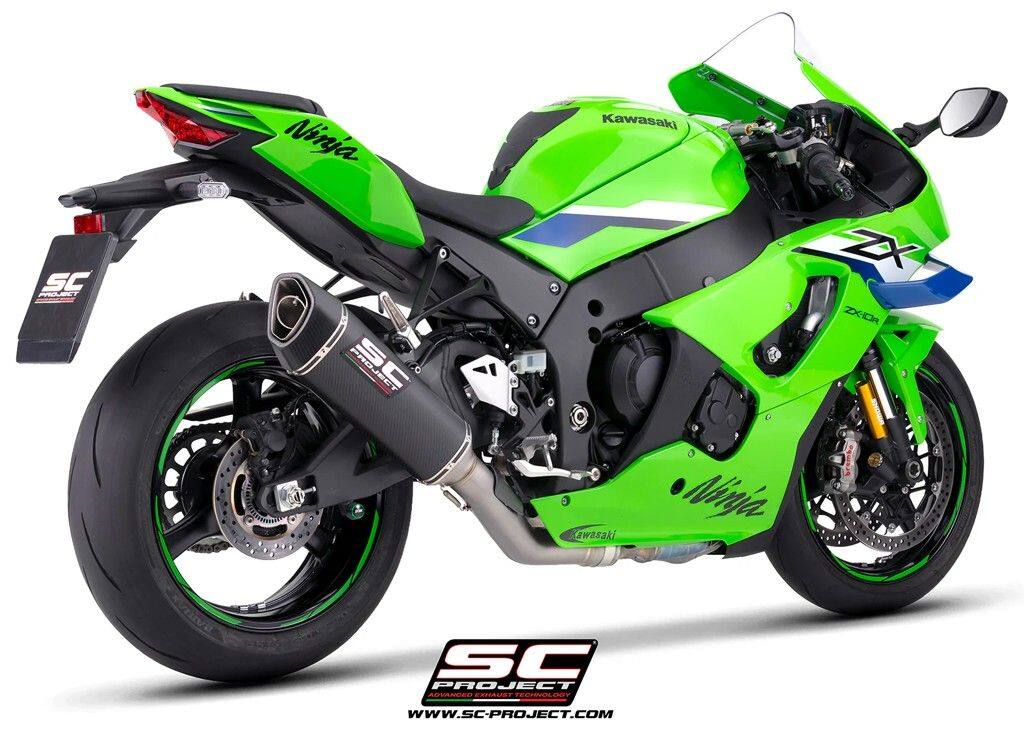 SC-PROJECT SCプロジェクト SC1-R スリップオンサイレンサー＆キャタライザーキャンセルパイプ NINJA ZX-10RR ZX-10R KAWASAKI カワサキ スリップオンマフラー マフラー｜ウェビック　店