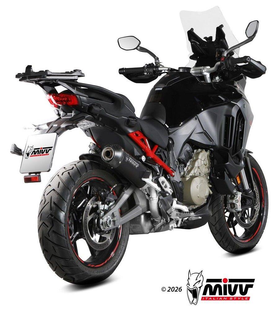 MIVV ミヴ OVAL スリップオンマフラー MULTISTRADA V4S V4 DUCATI ドゥカティ マフラー｜ウェビック　店