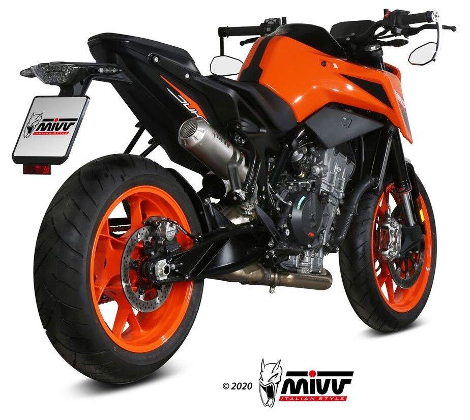 MIVV ミヴ MK3 SLIP-ON Muffler 790 DUKE 890 KTM スリップオンマフラー マフラー｜ウェビック　店