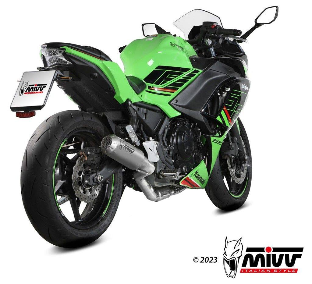 MIVV ミヴ MK3 FULL EXUAHST SYSTEM NINJA 650 Z650 KAWASAKI カワサキ フルエキゾーストマフラー マフラー|ウェビック 店