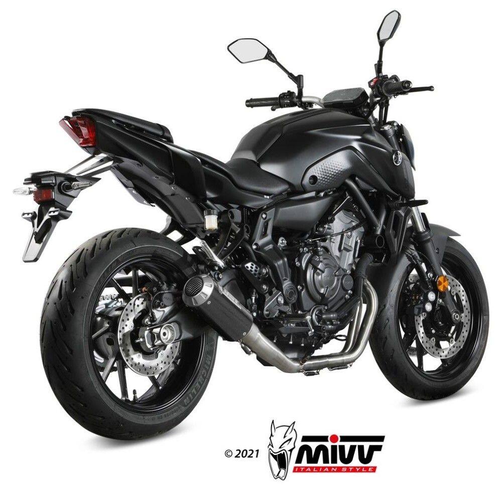 MIVV ミヴ MK3フルエキゾーストシステム FZ-07 MT-07 YAMAHA ヤマハ フルエキゾーストマフラー マフラー｜ウェビック　店 55,460円
