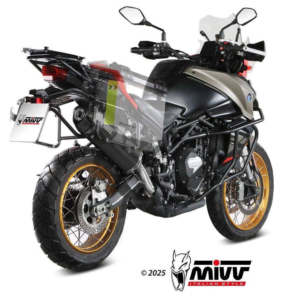 MIVV ミヴ SPEED EDGEスリップオンマフラー SRT 800 SX S X QJ MOTOR QJモーター フルエキゾーストマフラー マフラー｜ウェビック　店