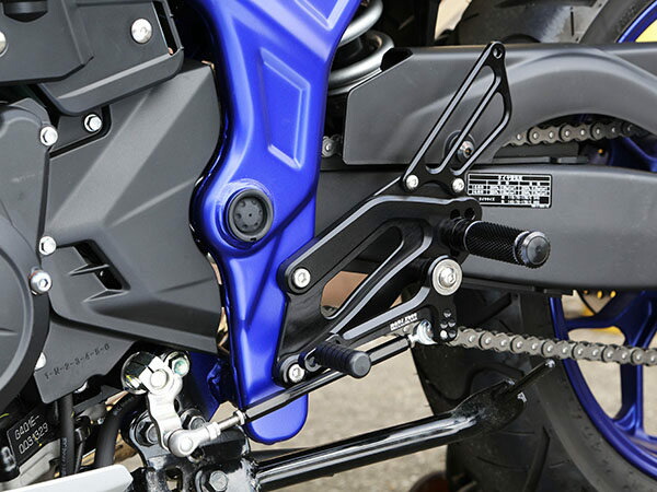 BABYFACE ベビーフェイス バックステップキット MT-25 MT-3 YZF-R25 YZF-R3 YAMAHA ヤマハ バックステップ ステップ 足回り|ウェビック 店