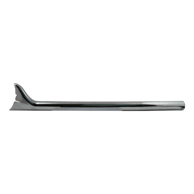 MCS エムシーエス FISHTAIL ストレートパイプ【FISHTAIL STRAIGHT PIPE】 Fits 1 3|4' PIPE． 36' LONG． NO BAFFLE HARLEY-DAVIDSON ハーレーダビッドソン 補修・汎用サイレンサー マフラー