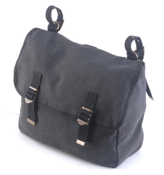 DIN MARKET ディンマーケット Canvas Saddle Bag (キャンバス サドル バッグ) サイドバッグ 車体用バッグ・ケース｜ウェビック　店