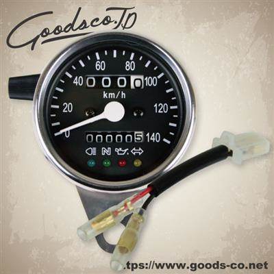 GOODS グッズ インジゲータ内蔵スピードメーターキット SR400 SR500 YAMAHA ヤマハ スピードメーター メーター・インジケーター関係 電装系｜ウェビック　店 12,210円