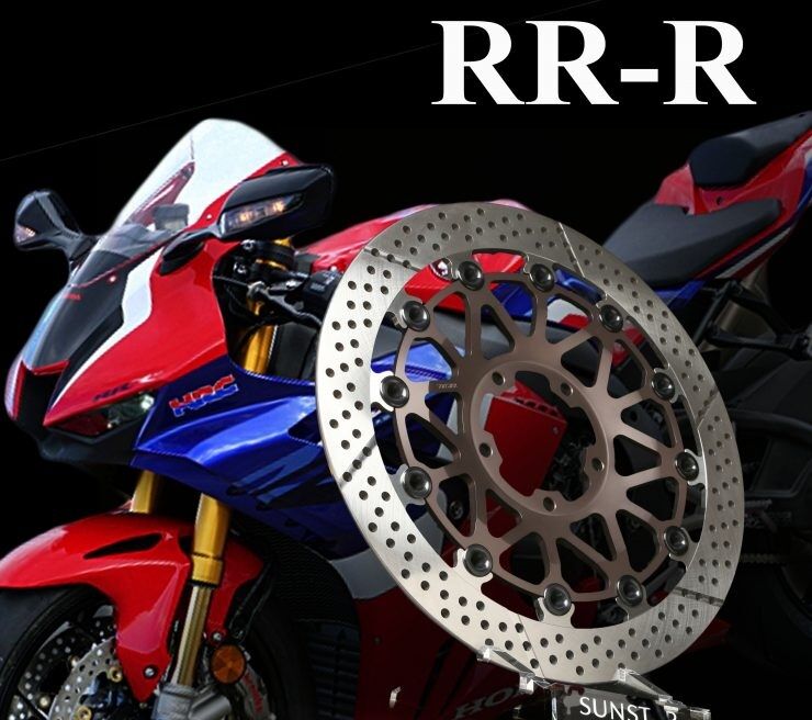 SUNSTAR サンスター ワークスエキスパンド フロントディスクローター CBR1000RR-R SP HONDA ホンダ ブレーキディスクローター ブレーキ タイプ：右用 / フローティングピンカラー：レッド / フローティングタイプ：セミフローティング 42,269円