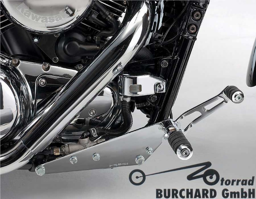 MOTORRAD BURCHARD モトラッド Lever Kit Footpeg バーチャード Forward forward and ABE  Design 25cm Controls