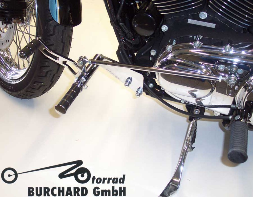 MOTORRAD BURCHARD モトラッド バーチャード Forward Controls Kit 42 cm forward TUV  Footpeg and Lever Design 【超ポイント祭?期間限定】