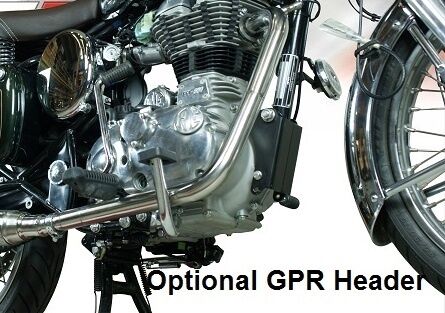GPR ジーピーアール DECAT PIPE MANIFOLD BULLET EFI 500 CLASSIC ROYAL ENFIELD ロイヤルエンフィールド エキゾーストパイプ マフラー｜ウェビック　店