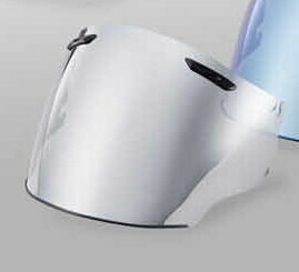 Arai アライ スーパーアドシスMZミラーシールド MZ[エムゼット] MZ-F[エムゼット エフ] MZ-F-XO[エムゼット エフ エックスオー] ヘルメットシールド ヘルメット カラー：セミスモーク ミラーシルバー(旧品番：1215)
