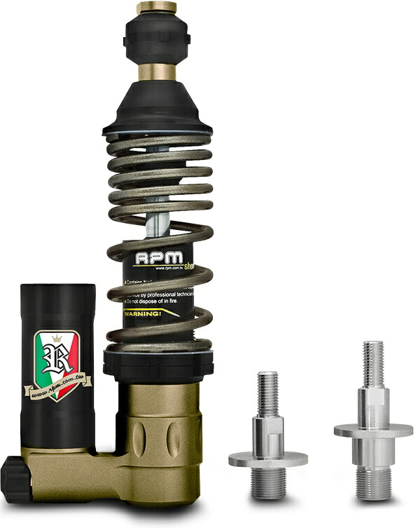 R.P.M アールピーエム リザーバータンク コンプレッションサイドアジャスタブル フォーク(ABS専用) Sprint150 Vespa ベスパ フロントサスペンション・テレレバー サスペンション 足回り