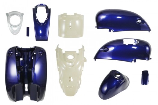 バイクパーツセンター 外装11点セット(高品質タイプ） ビーノ YAMAHA ヤマハ その他スクーター外装 カウル関連 外装