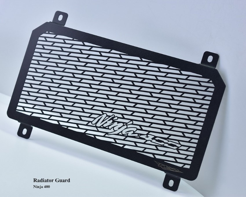 KAMUI カムイ Radiator Guard NINJA400 KAWASAKI カワサキ ラジエーターコアガード・オイルクーラーコアガード 冷却関連 エンジン