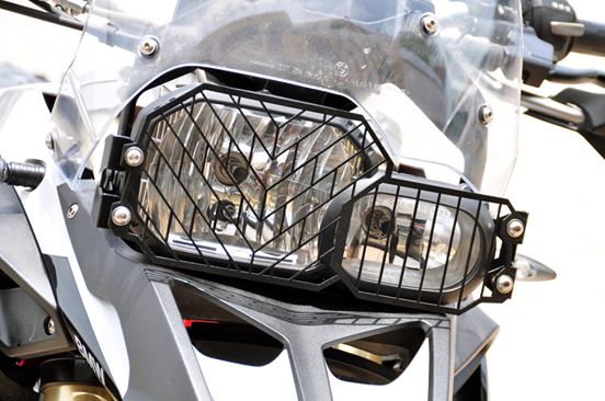 ADV TECH エーディーブイ テック Headlamp guard F700GS F800GS BMW ヘッドライトガード 外装