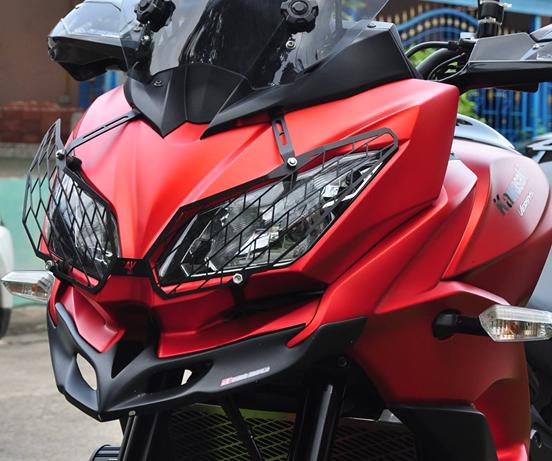 ADV TECH エーディーブイ テック Headlight guard VERSYS650 KAWASAKI カワサキ ヘッドライトガード 外装
