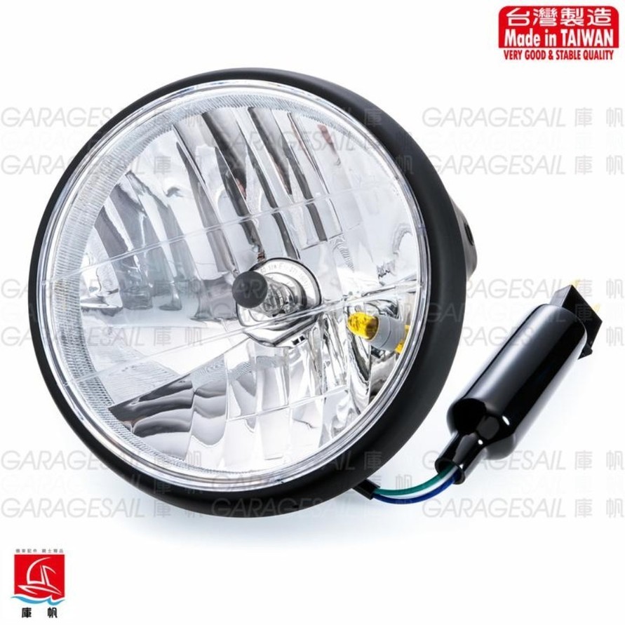 GarageSaiL ガレージセイル 7' Lifting ear Headlight ヘッドライト 灯火類 電装系|ウェビック 店