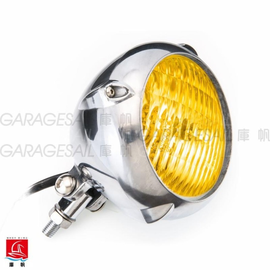 GarageSaiL ガレージセイル 4.5' Cross Headlight ヘッドライト 灯火類 電装系