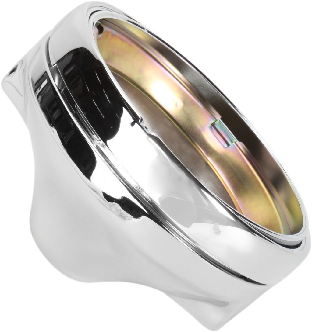 EMGO エムゴ H／LAMP Z1 STYLE SHELL ヘッドライト 灯火類 電装系 Housing／Stem Color：Chrome [2001-0821]｜ウェビック　店