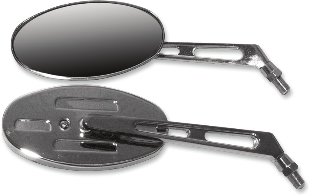 EMGO エムゴ MIRROR OVAL BILLET ミラー ハンドル｜ウェビック　店