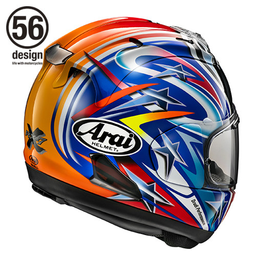 Arai アライ Arai×56design レッド ナカノ セブンエックス RX-7X Red