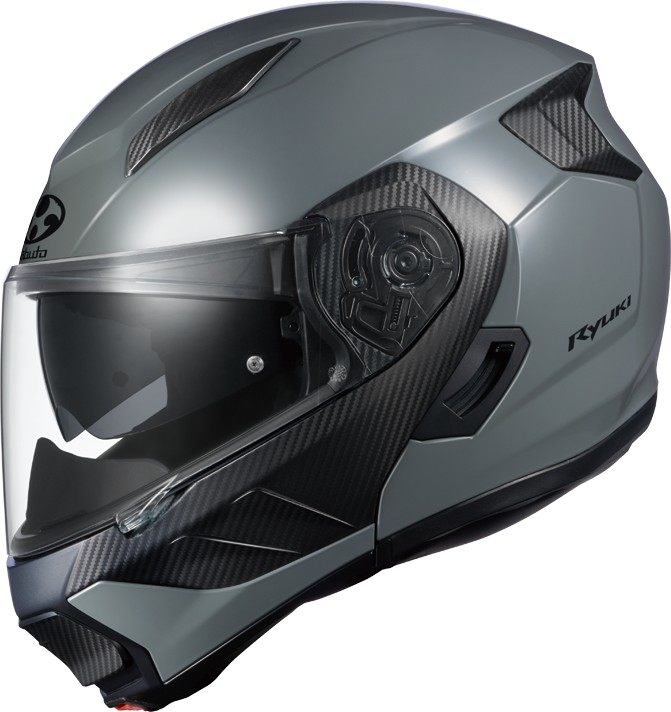 OGK KABUTO オージーケーカブト RYUKI [リュウキ ミディアムグレー] ヘルメット システムヘルメット
