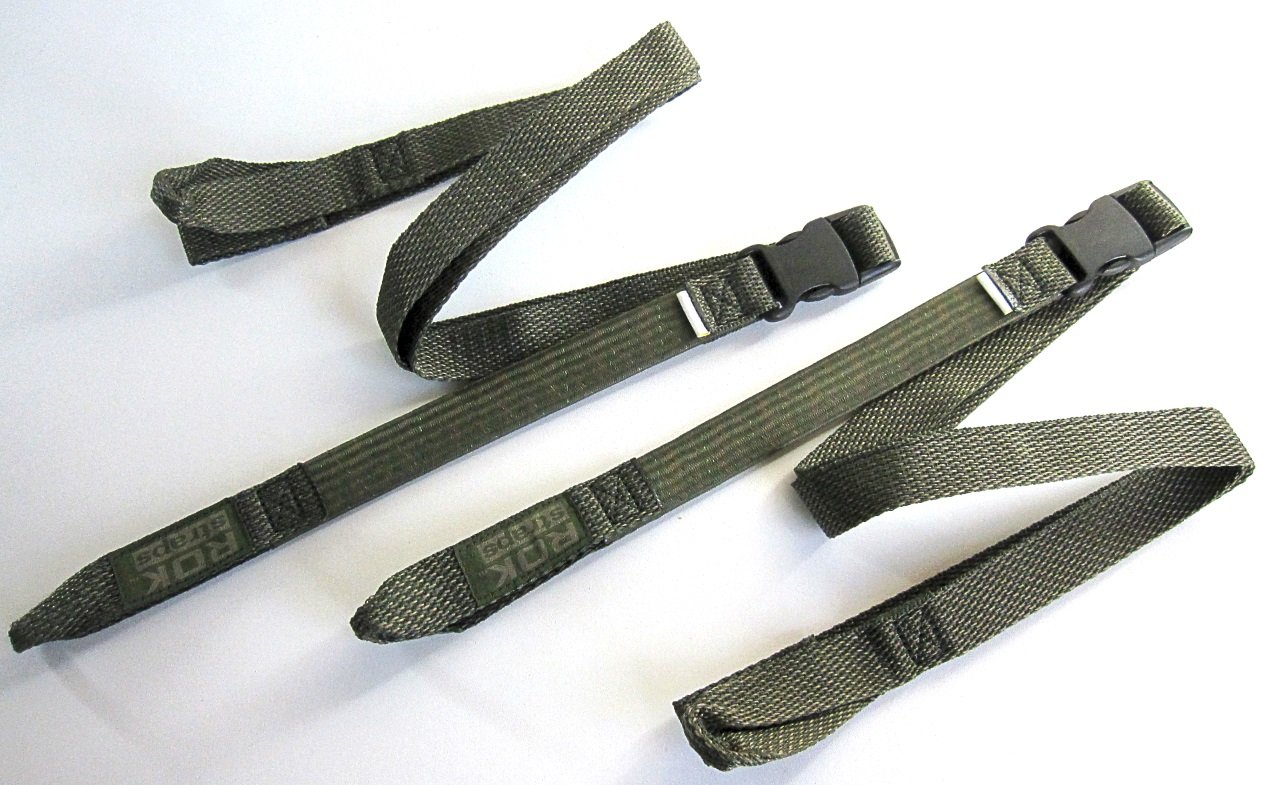 ROKstraps アールオーケーストラップス MCストレッチストラップ 2本入り ツーリングコード・ベルト カラー：ジャングル-カモフラージュ画像