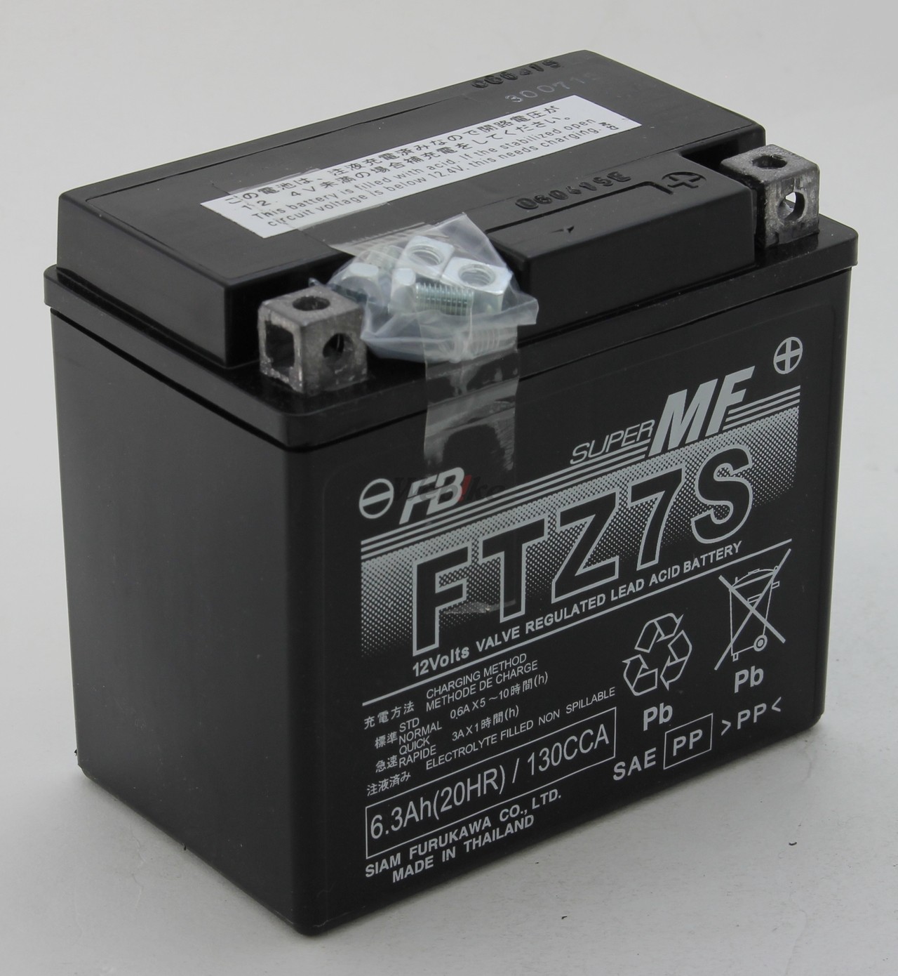 古河バッテリー フルカワバッテリー FTZ7S 12V高始動形制御弁式 (シール形MF) バッテリー (FTシリーズ) XL230 クレアスクーピー ジョルノクレア スマートディオ ズーマー ディオ4サイクル バイト ホーネット250 12V車両 HONDA ホンダ 鉛系バッテリー バッテリー関連