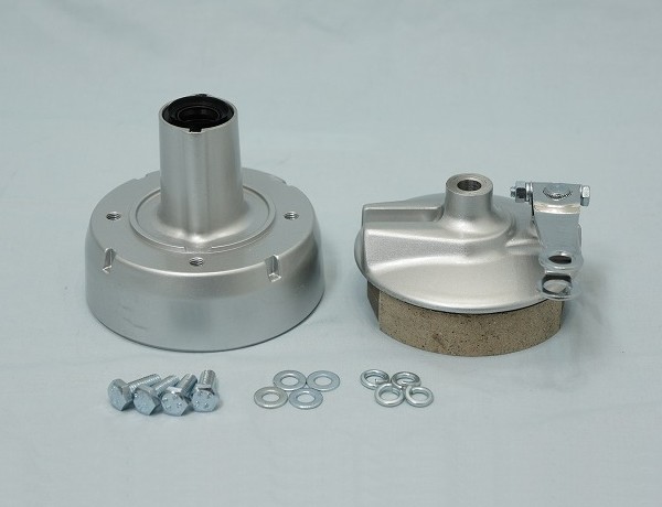 モンキー　ドラムハブ　前後セット 楽天市場】モンキー用 ドラムブレーキ（ドラムハブ） メッキ 前後