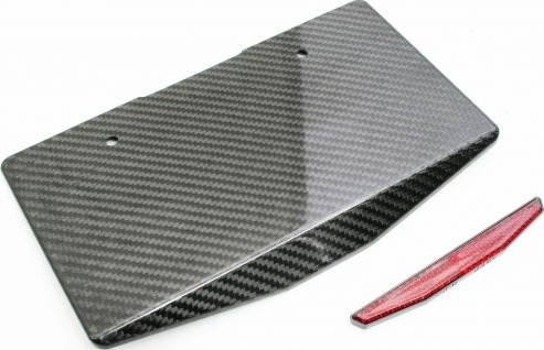 NEXRAY CARBON DRY ネクスレイカーボンドライ ドライカーボンライセンスホルダー TYPE-3 リフレクター 外装｜ウェビック　店