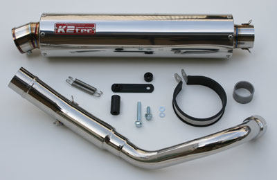 K2TEC ケイツーテック HORNET250 NITRO「ニトロ」 ステンレス ホーネット250 HONDA ホンダ スリップオンマフラー マフラー｜ウェビック　店