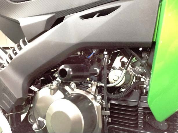 BEET ビート マシンプロテクターセット Z125 プロ KAWASAKI カワサキ エンジンスライダー・フレームスライダー フレーム|ウェビック 店