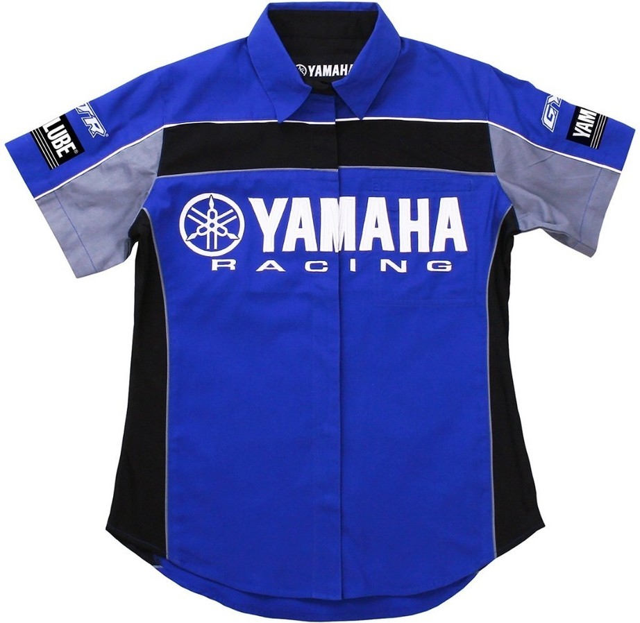 US YAMAHA 北米ヤマハ純正アクセサリー Women's Yamaha Racing Pit Shirt レディース サイズ 大人女性の