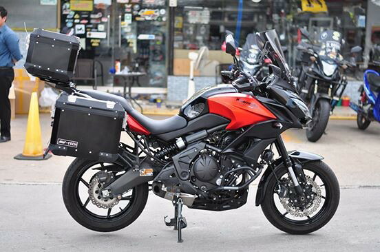 ADV TECH エーディーブイ テック Pannier VERSYS650 KAWASAKI カワサキ パニアケース 車体用バッグ・ケース｜ウェビック　店 114,996円