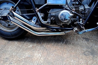 楽天市場】キタコ KITACO 103-54-1080-20 スラッシュカットマフラー