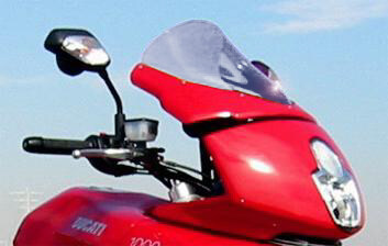 MOTO CORSE モトコルセ オプティカル ウインドスクリーン MULTISTRADA 1000DS [ムルティストラーダ] 1100 DUCATI ドゥカティ スクリーン 外装