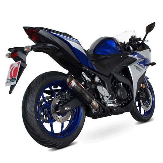 SCORPION スコーピオン RP-1GP スリップオンマフラー YZF-R3 YAMAHA ヤマハ マフラー｜ウェビック　店