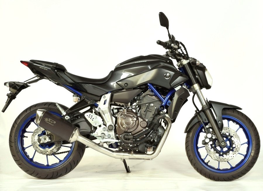 SPARK EXHAUST スパーク マフラー フルエキゾーストマフラー 純正マウント仕様 MT 07 14-18 HIGH MOUNTING YAMAHA ヤマハ|ウェビック 店