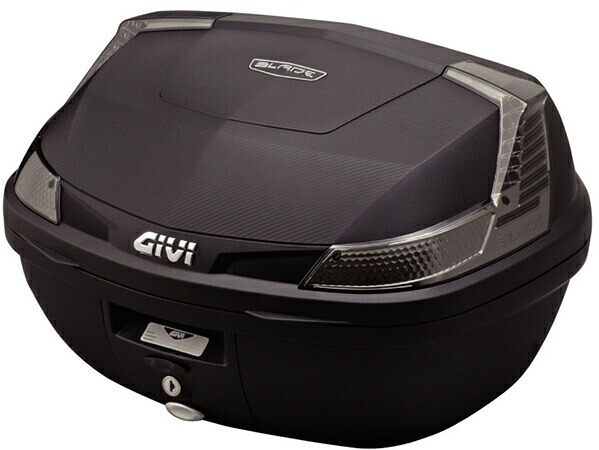 GIVI ジビ モノロックケース B47シリーズ トップケース・テールボックス 車体用バッグ・ケース カラー：未塗装ブラック(TECHスモークレンズ) [B47NTMLD]