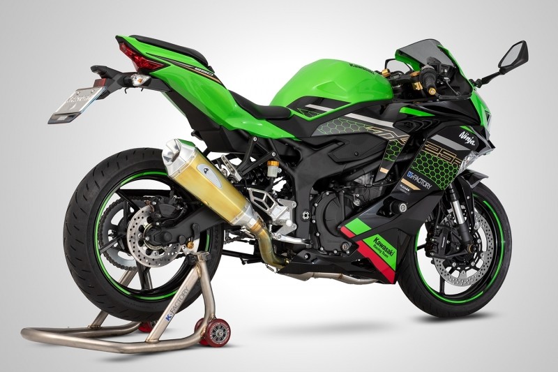 K-FACTORY ケイファクトリー フルエキゾーストマフラー ヘキサゴンサイレンサー【JMCA認証】 ZX-25R KAWASAKI カワサキ マフラー｜ウェビック　店