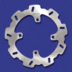 楽天市場】旧CB400F ディスクローター 4穴 トレンチ 銀 1枚