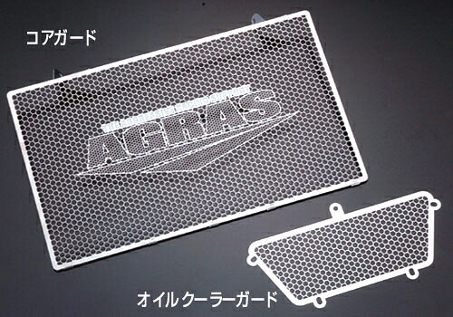 AGRAS アグラス ラジエターコアガード ST4 DUCATI ドゥカティ ラジエーターコアガード・オイルクーラーコアガード 冷却関連 エンジン|ウェビック 店
