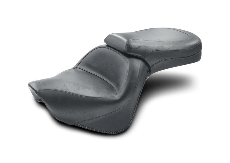 MUSTANG マスタング ワンピースヴィンテージシート/スタッド コンチョなし (One-Piece Vintage Seat，No Studs，No Conchos)【SEAT WIDE VINT VN900】 VN900B Vulcan Classic 2006 - 2017 VN900C Custom 2007 KAWASAKI カワサキ シート シート関連 外装｜ウェビック　店