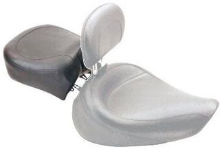 MUSTANG マスタング ツーリングワイドロングリアシート (Wide Touring Recessed Rear Seat)【SEAT REAR WD VIN 96-05FXD】 Dyna Convertible - FXDS-CONV 1996 2000 Low Rider FXDL 2003 Super Glide FXD Sport FXDX 1999 T-Sport FXDXT 2001 Wide FXDWG シート シート関連