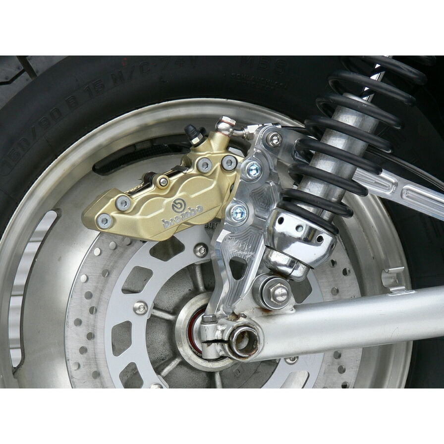 OVER オーヴァー リアキャリパーサポート ブレンボ4P／40mm用 V-MAX 1200 YAMAHA ヤマハ キャリパーサポート・ブラケット ブレーキ 11,069円
